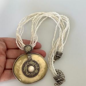 Necklace Statement Fashion Multi Strands 20”+3”